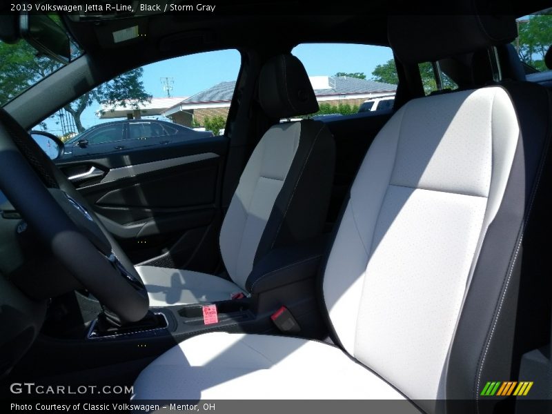 Black / Storm Gray 2019 Volkswagen Jetta R-Line