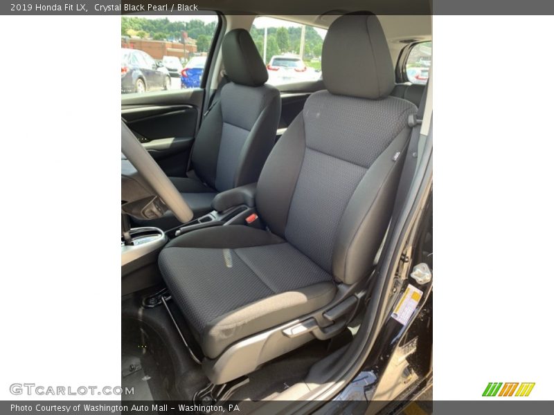 Crystal Black Pearl / Black 2019 Honda Fit LX