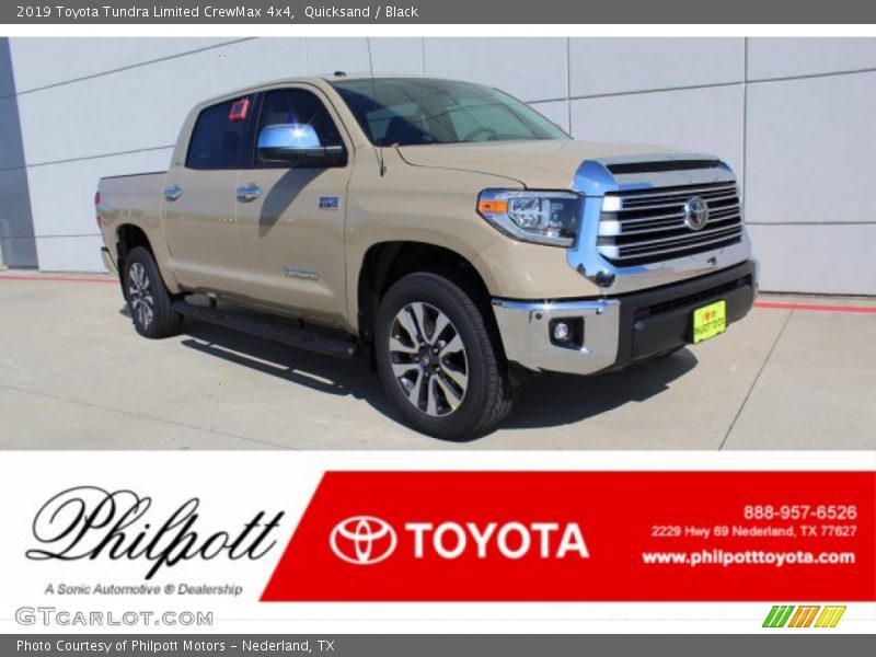 Quicksand / Black 2019 Toyota Tundra Limited CrewMax 4x4