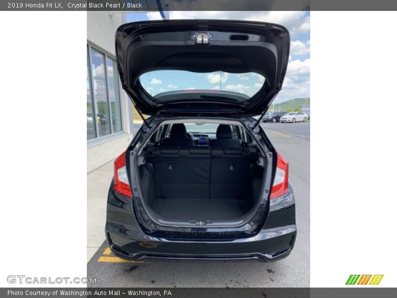 Crystal Black Pearl / Black 2019 Honda Fit LX