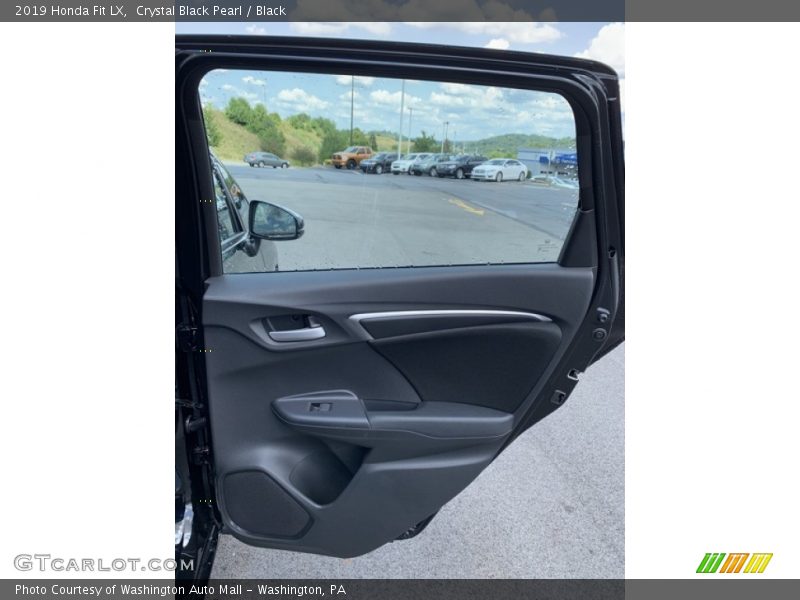 Crystal Black Pearl / Black 2019 Honda Fit LX