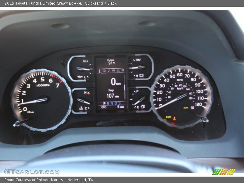 Quicksand / Black 2019 Toyota Tundra Limited CrewMax 4x4