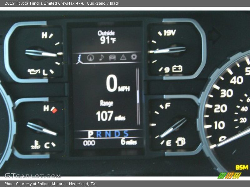 Quicksand / Black 2019 Toyota Tundra Limited CrewMax 4x4