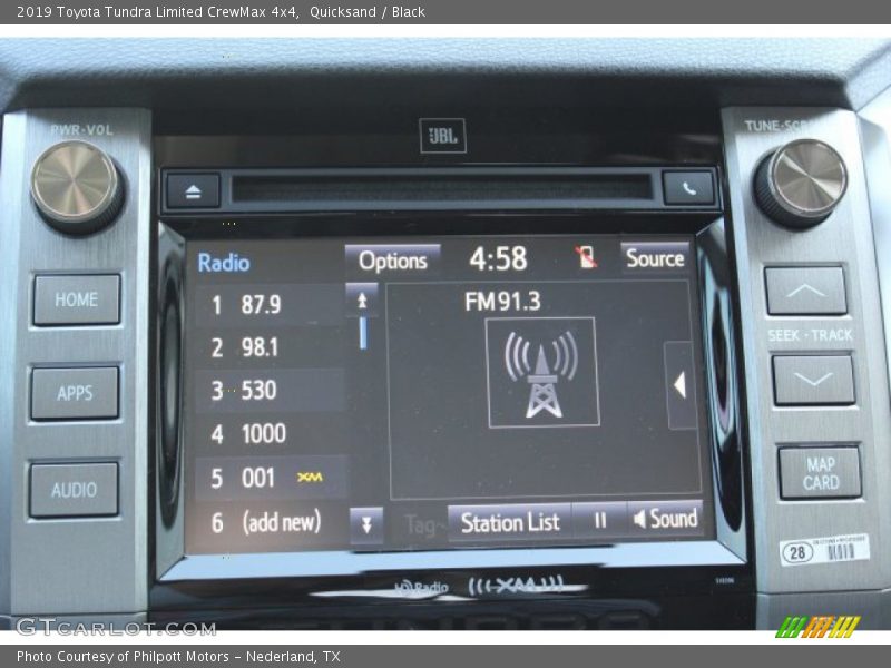 Quicksand / Black 2019 Toyota Tundra Limited CrewMax 4x4