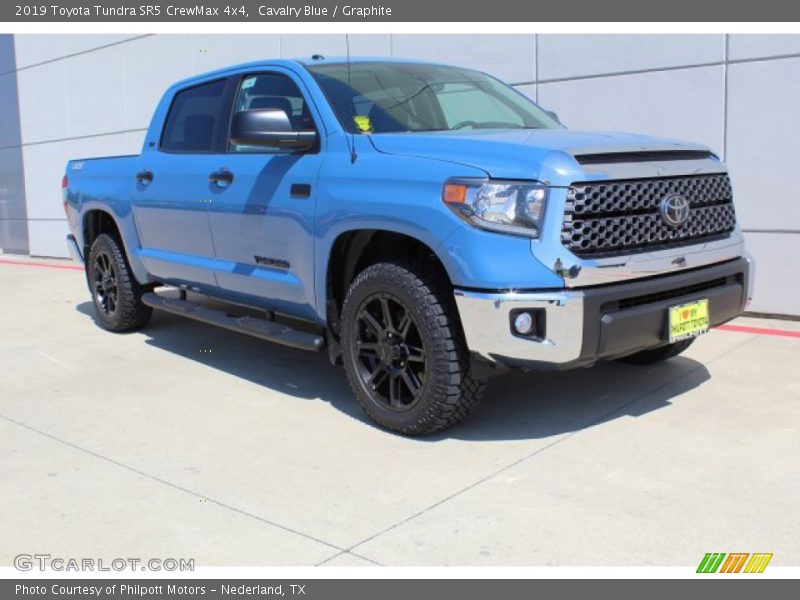 Cavalry Blue / Graphite 2019 Toyota Tundra SR5 CrewMax 4x4