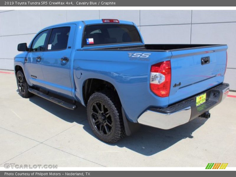 Cavalry Blue / Graphite 2019 Toyota Tundra SR5 CrewMax 4x4