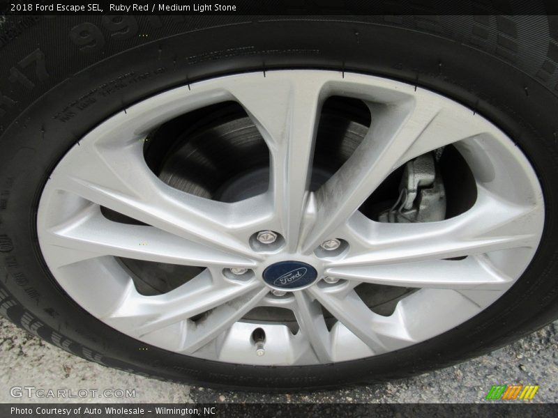 Ruby Red / Medium Light Stone 2018 Ford Escape SEL