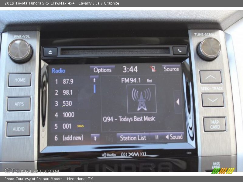 Cavalry Blue / Graphite 2019 Toyota Tundra SR5 CrewMax 4x4