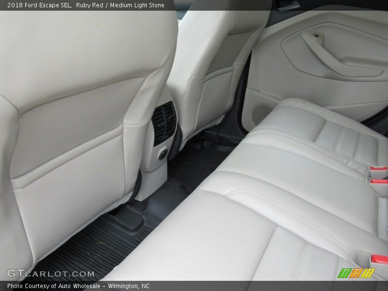 Ruby Red / Medium Light Stone 2018 Ford Escape SEL