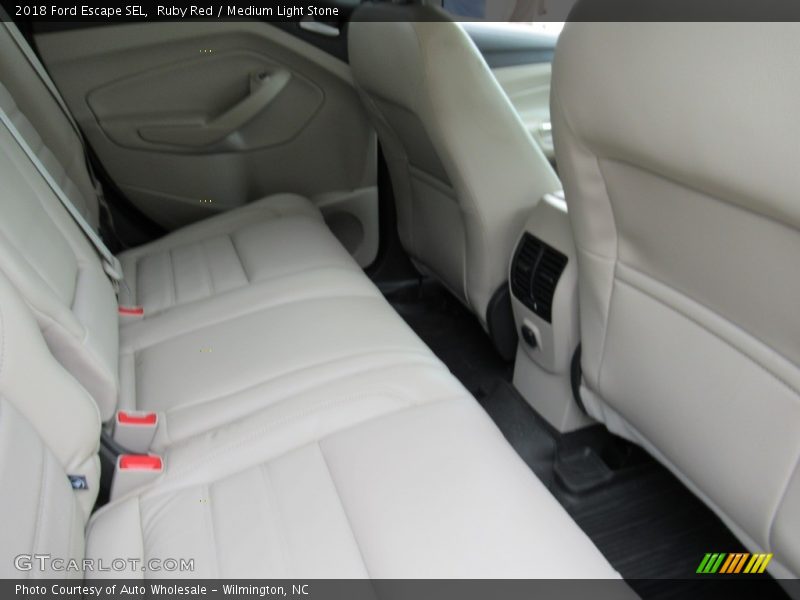 Ruby Red / Medium Light Stone 2018 Ford Escape SEL