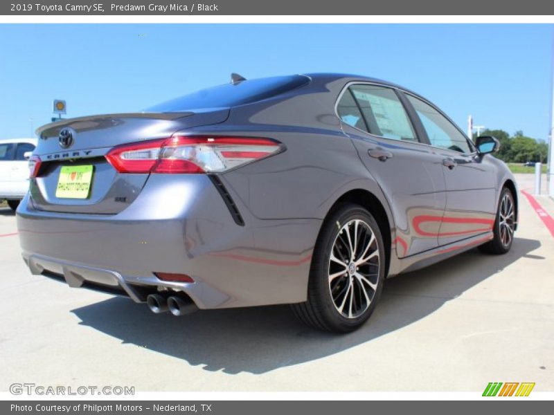Predawn Gray Mica / Black 2019 Toyota Camry SE