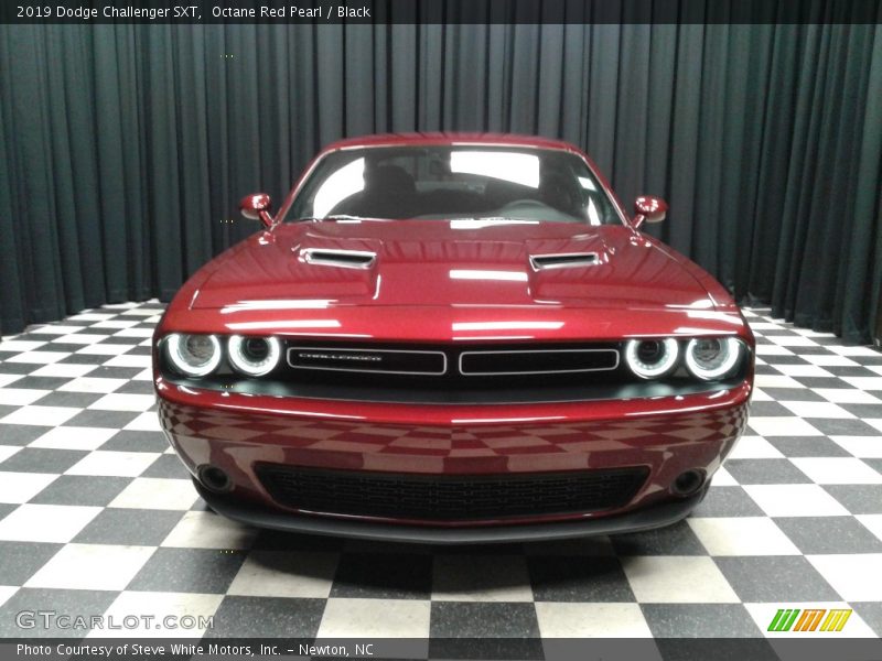 Octane Red Pearl / Black 2019 Dodge Challenger SXT