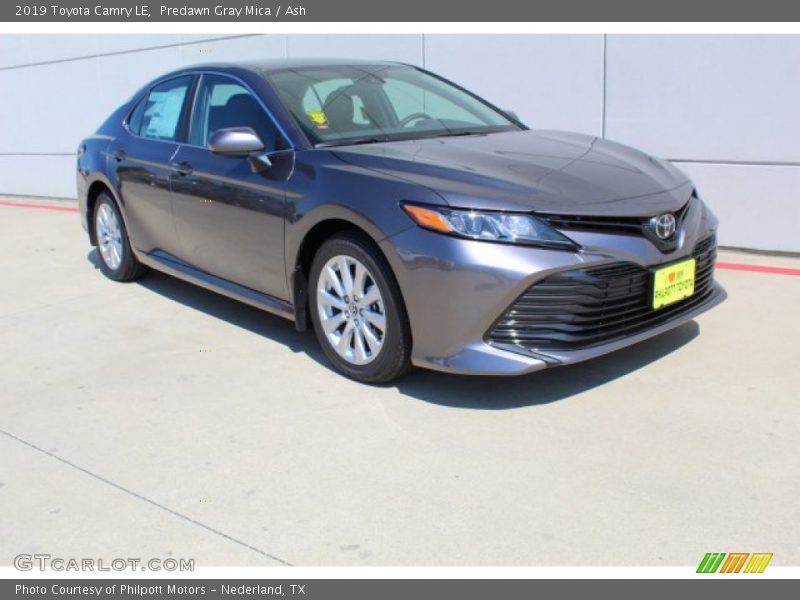 Predawn Gray Mica / Ash 2019 Toyota Camry LE