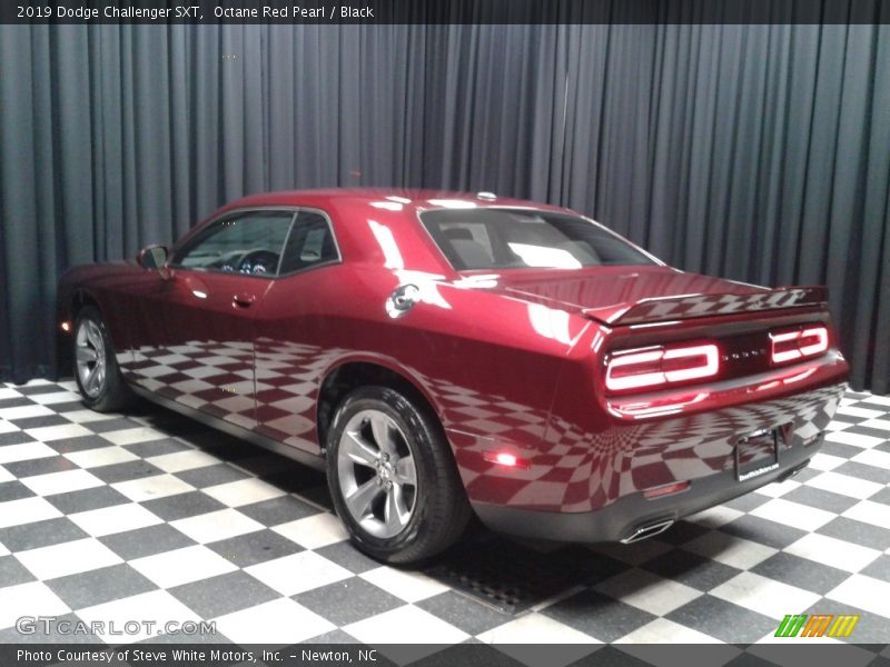 Octane Red Pearl / Black 2019 Dodge Challenger SXT
