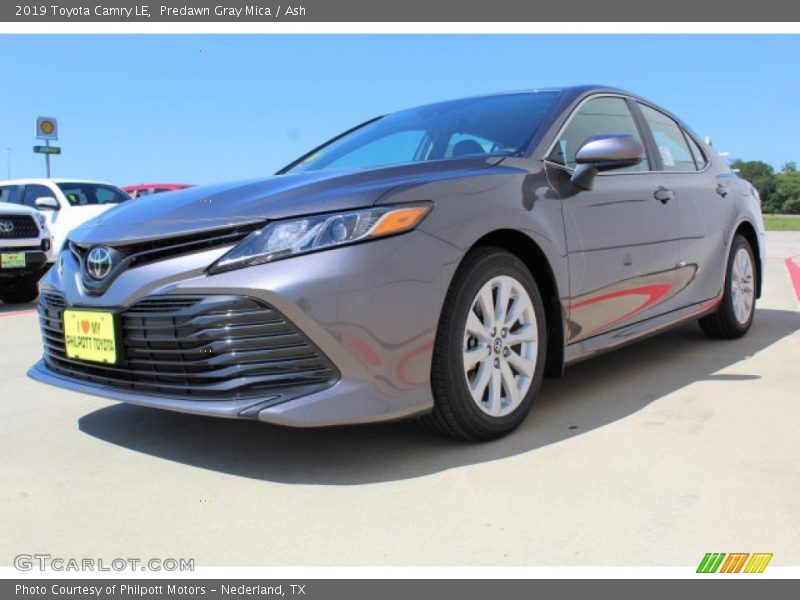 Predawn Gray Mica / Ash 2019 Toyota Camry LE