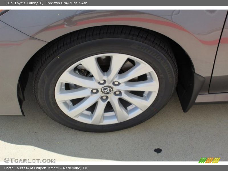 Predawn Gray Mica / Ash 2019 Toyota Camry LE