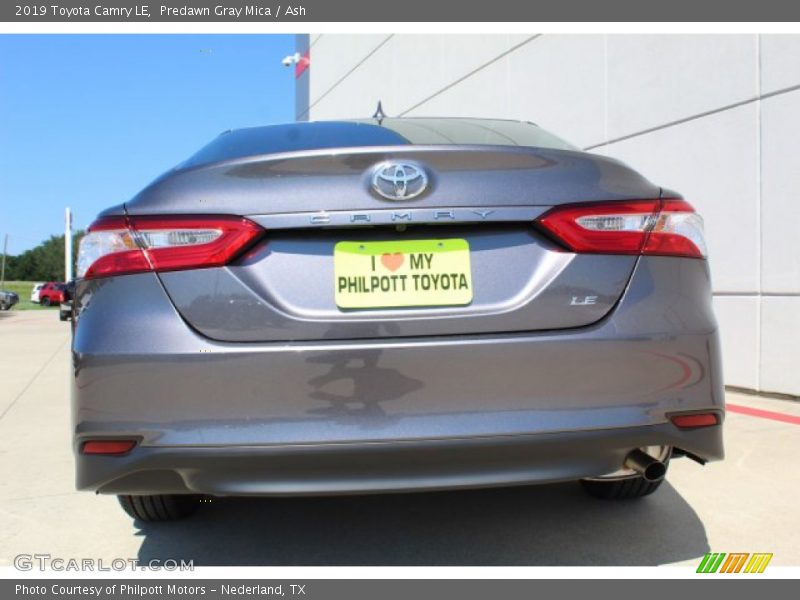 Predawn Gray Mica / Ash 2019 Toyota Camry LE