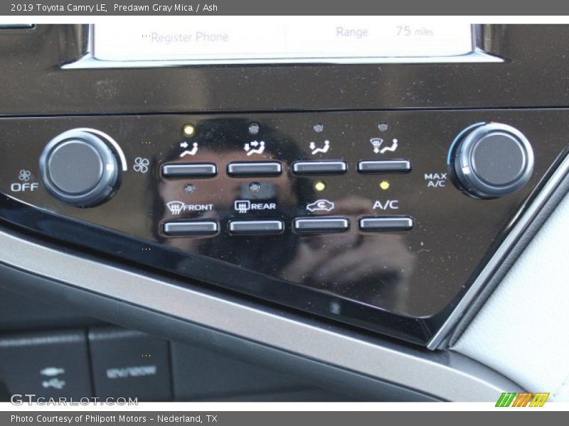 Predawn Gray Mica / Ash 2019 Toyota Camry LE