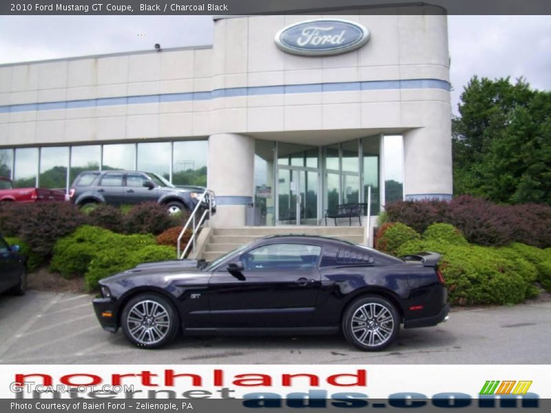 Black / Charcoal Black 2010 Ford Mustang GT Coupe