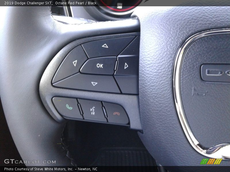 Octane Red Pearl / Black 2019 Dodge Challenger SXT