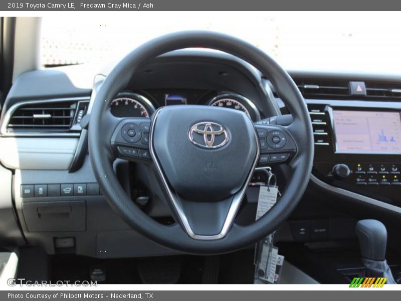 Predawn Gray Mica / Ash 2019 Toyota Camry LE