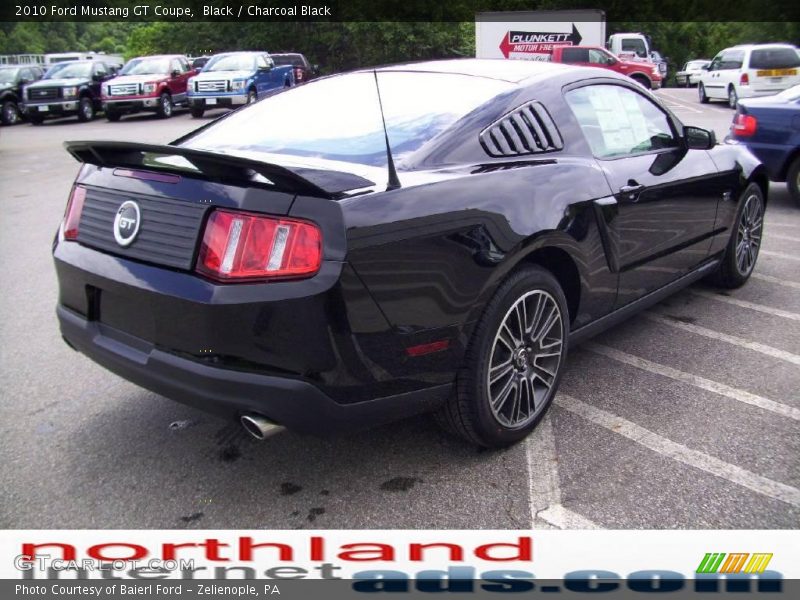 Black / Charcoal Black 2010 Ford Mustang GT Coupe