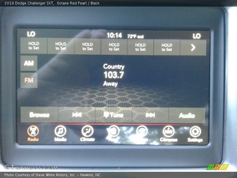 Octane Red Pearl / Black 2019 Dodge Challenger SXT