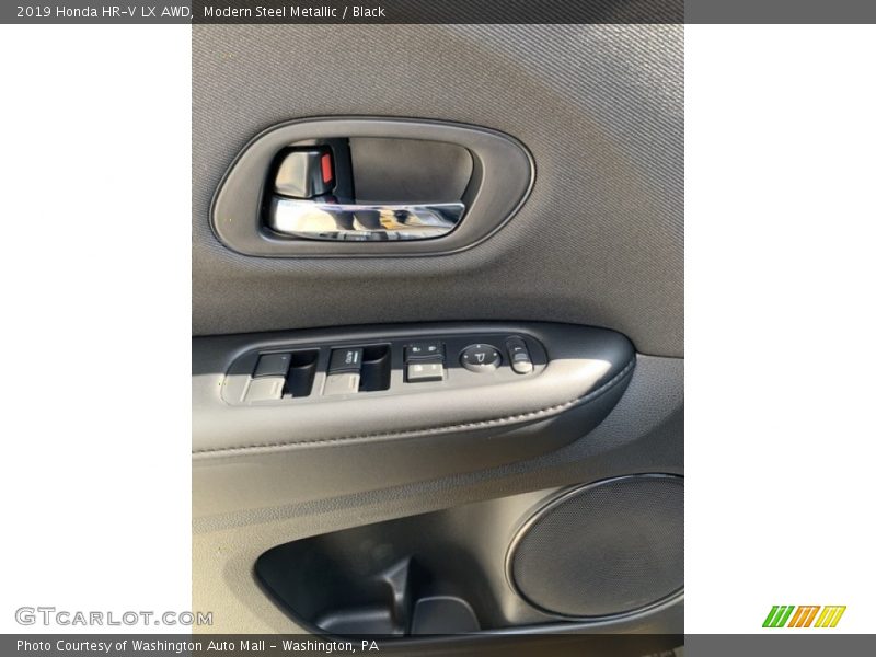 Modern Steel Metallic / Black 2019 Honda HR-V LX AWD