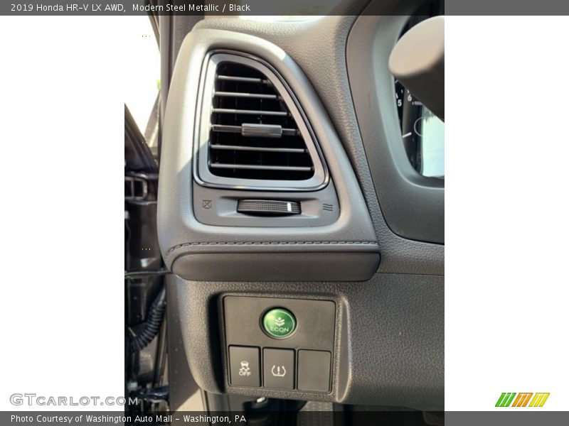 Modern Steel Metallic / Black 2019 Honda HR-V LX AWD