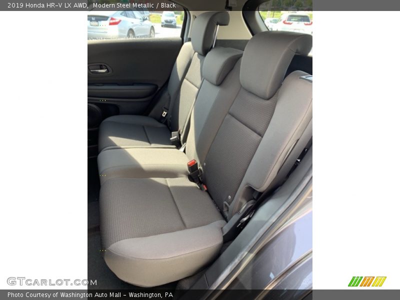 Modern Steel Metallic / Black 2019 Honda HR-V LX AWD