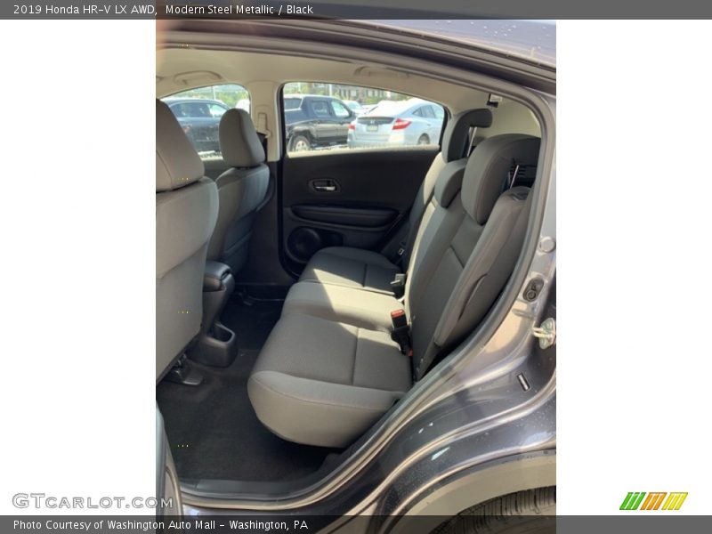 Modern Steel Metallic / Black 2019 Honda HR-V LX AWD