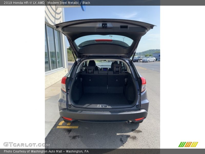 Modern Steel Metallic / Black 2019 Honda HR-V LX AWD