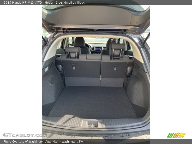 Modern Steel Metallic / Black 2019 Honda HR-V LX AWD