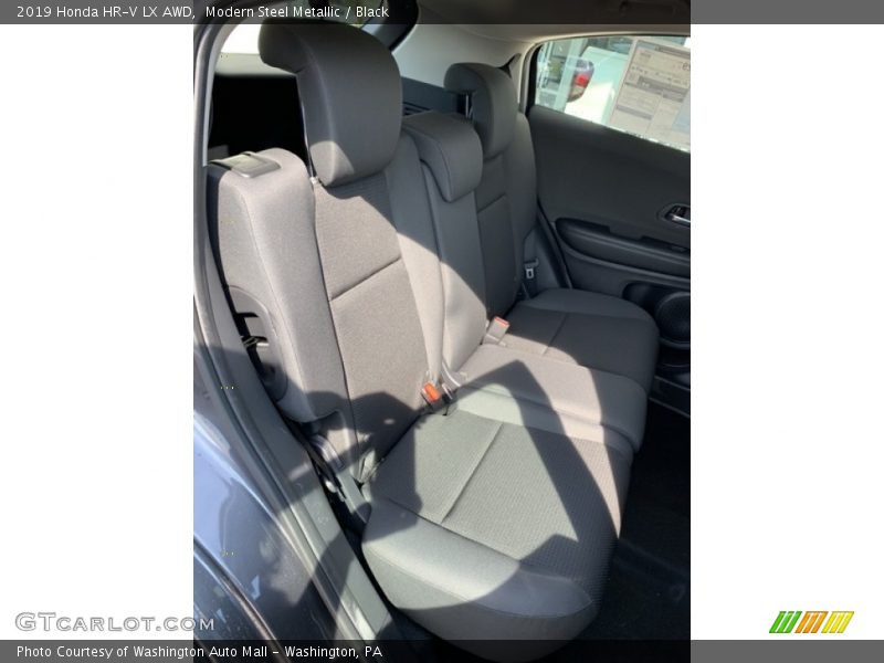 Modern Steel Metallic / Black 2019 Honda HR-V LX AWD
