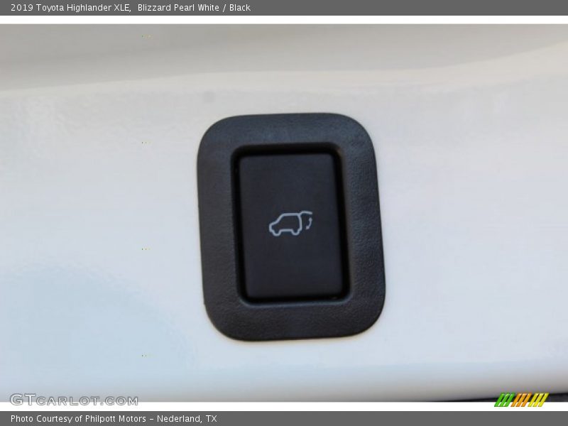 Blizzard Pearl White / Black 2019 Toyota Highlander XLE