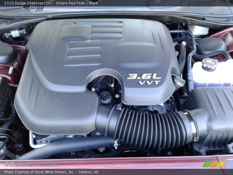 Octane Red Pearl / Black 2019 Dodge Challenger SXT
