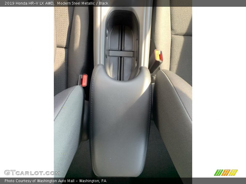 Modern Steel Metallic / Black 2019 Honda HR-V LX AWD