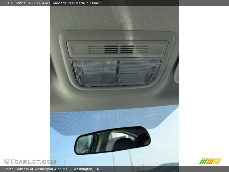 Modern Steel Metallic / Black 2019 Honda HR-V LX AWD