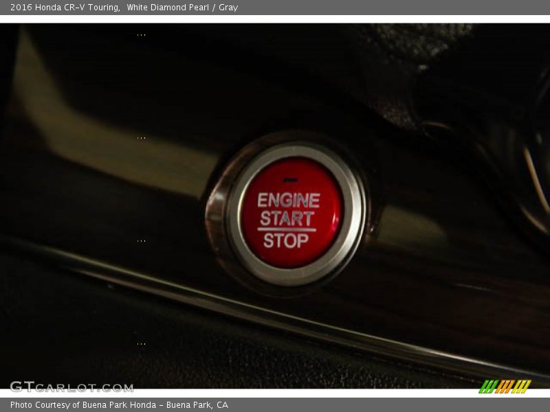White Diamond Pearl / Gray 2016 Honda CR-V Touring