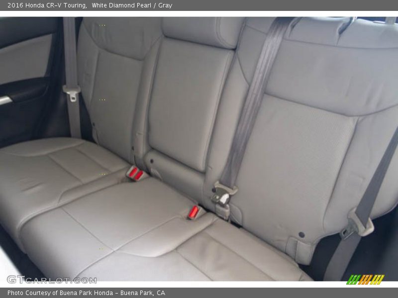 White Diamond Pearl / Gray 2016 Honda CR-V Touring