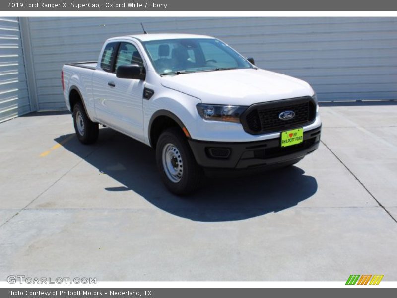 Oxford White / Ebony 2019 Ford Ranger XL SuperCab