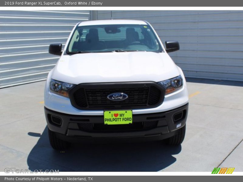 Oxford White / Ebony 2019 Ford Ranger XL SuperCab