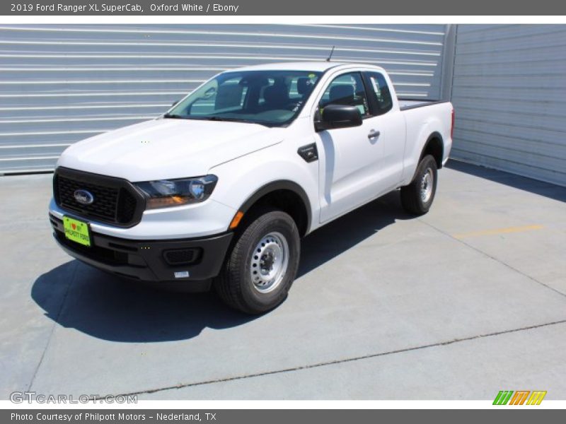 Oxford White / Ebony 2019 Ford Ranger XL SuperCab