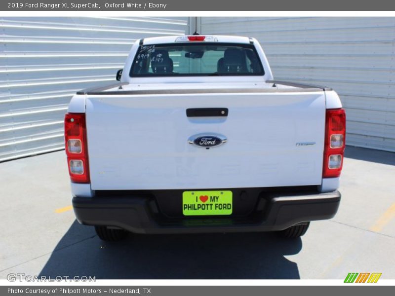 Oxford White / Ebony 2019 Ford Ranger XL SuperCab