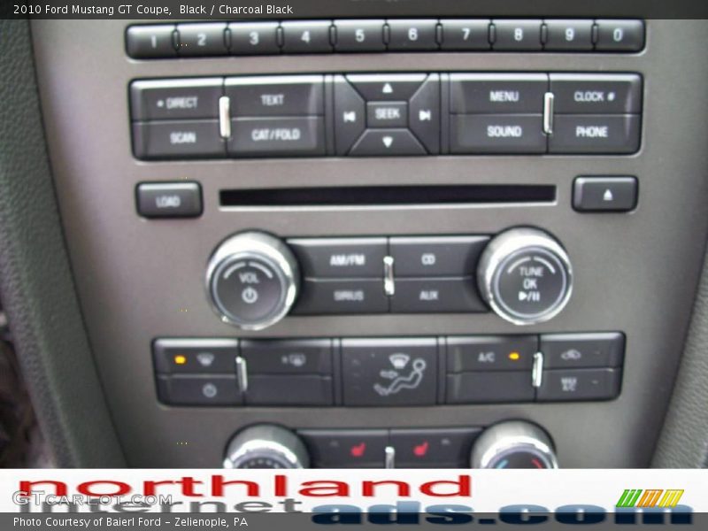 Black / Charcoal Black 2010 Ford Mustang GT Coupe