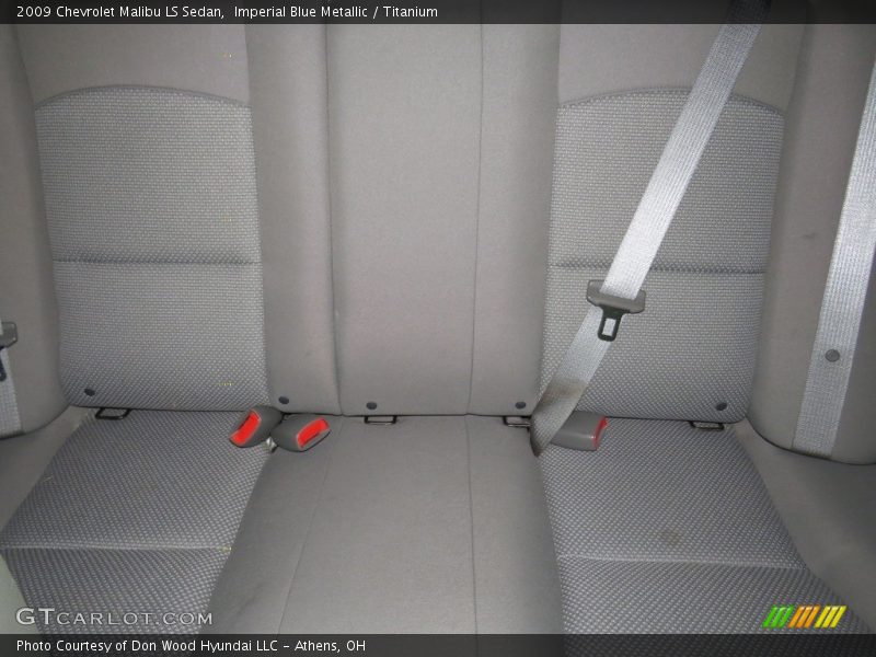 Imperial Blue Metallic / Titanium 2009 Chevrolet Malibu LS Sedan