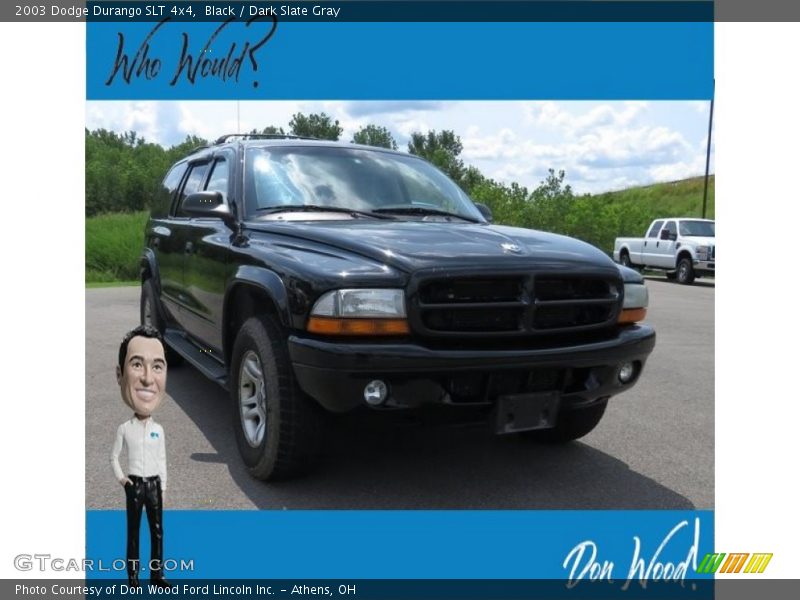 Black / Dark Slate Gray 2003 Dodge Durango SLT 4x4
