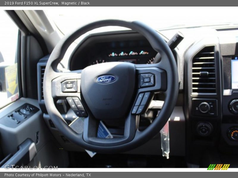 Magnetic / Black 2019 Ford F150 XL SuperCrew