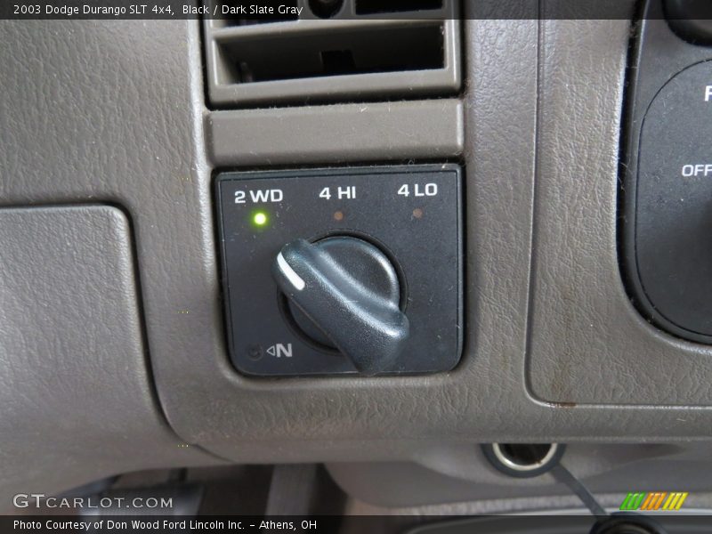 Black / Dark Slate Gray 2003 Dodge Durango SLT 4x4