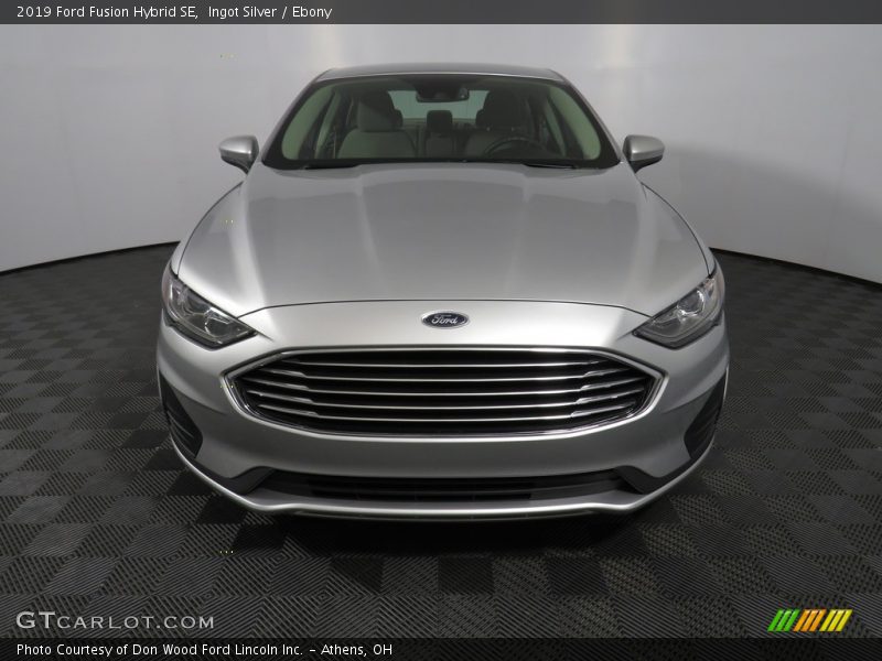 Ingot Silver / Ebony 2019 Ford Fusion Hybrid SE